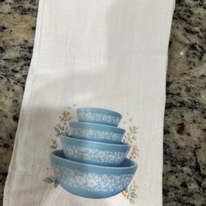 Pyrex Inspired Kitchen Tea Towel set of 3